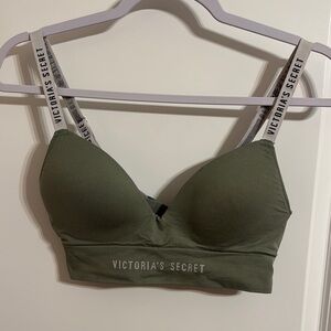 Victoria's Secret Olive Green Sports Bra